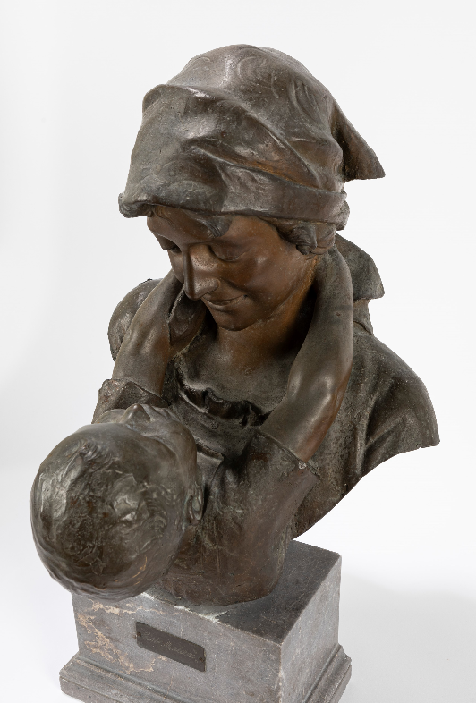 Scuola napoletana - Gioie materne - Bronzo